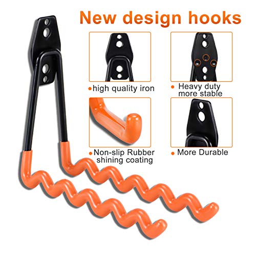 AOBEN Garage Hooks,24Pack Heavy Duty Garage Hanger Organizer Anti-...