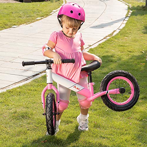AODI Kids Balance Bike, No Pedal Toddler Bike with Adjustable Seat...