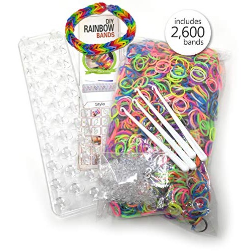 Bracelet Making Kit Friendship Bracelet Kit Rubber Bracelets Rubbe...