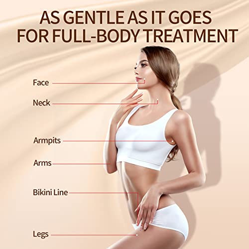 IPL Hair Removal for Women and Men, Laser Permanent 3-In-1 Face Le...