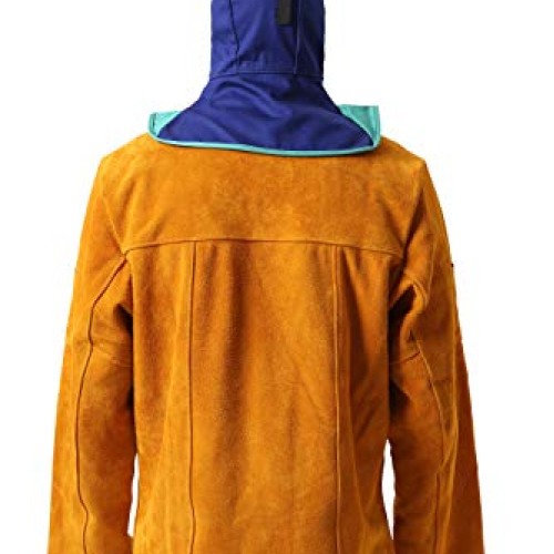 ALLYPROTECT Blue Flame Retardant cotton welding hood for welder he...