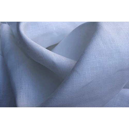 58 100% Linen Flax 6 OZ Light to Medium Weight Optic White Woven ...
