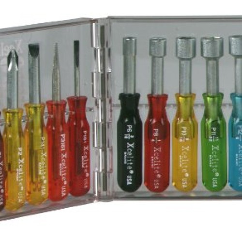 Xcelite PS130 Compact Convertible Screwdriver and Nutdriver Set, 1...