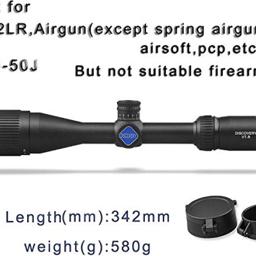 ApexHorizon VT-R 4-16x42 AOE Optics Hunting Rifle Scope,Sniper Red...