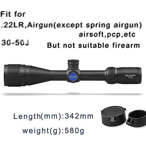 ApexHorizon VT-R 4-16x42 AOE Optics Hunting Rifle Scope,Sniper Red...