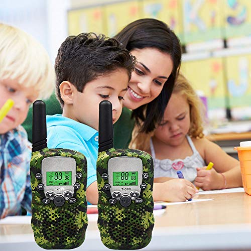 Kids Walkie Talkie Wireless Two Ways Radio Toy T-388 Long Distance...