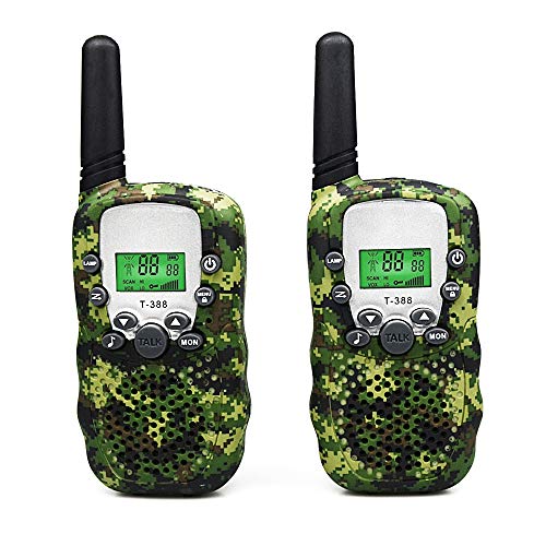 Kids Walkie Talkie Wireless Two Ways Radio Toy T-388 Long Distance...