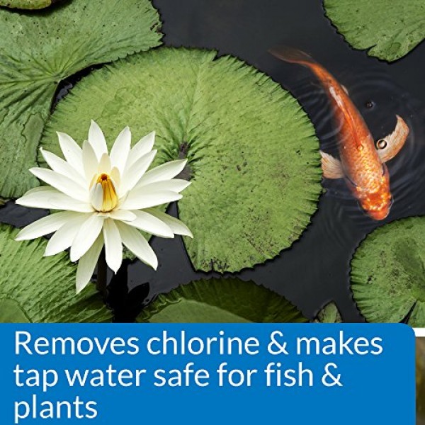 API POND CHLORINE & HEAVY METAL NEUTRALIZER Pond Water Neutralizer...