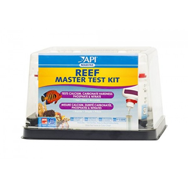 API REEF MASTER TEST KIT Reef Aquarium Water Test Kit 1-Count