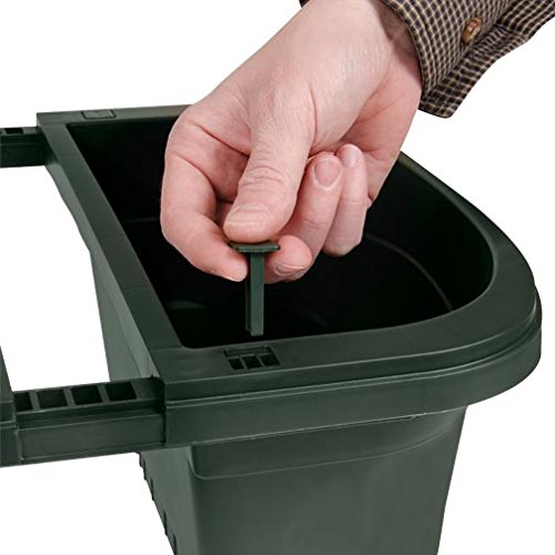 Apollo Adjustable Railing Planter, Double-Sided Green, 16 inches