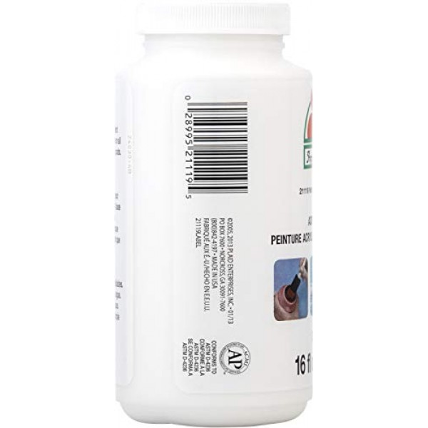Apple Barrel Acrylic Paint in Assorted Colors 16 Ounce, 21119 White