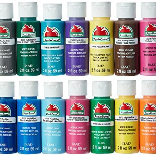 Apple Barrel PROMOABI, Assorted Colors 1 18 pack