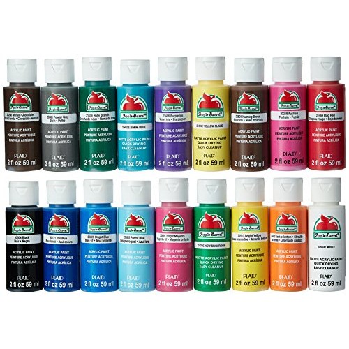 Apple Barrel PROMOABI, Assorted Colors 1 18 pack