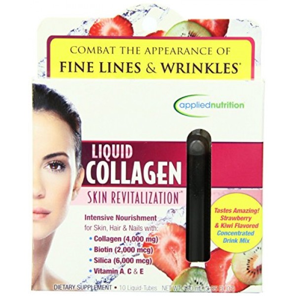Applied Nutrition Liquid Collagen Skin Revitalization, 10 Count 3....
