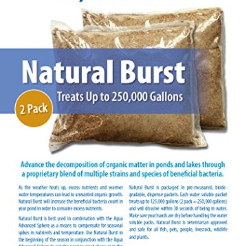 Aqua Advanced Natural Burst 2 Pack - Treats up to 250,000 Gallon...
