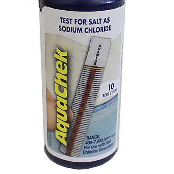 AquaChek White Swimming Pool and Spa 10 Count Sodium Chloride Test...
