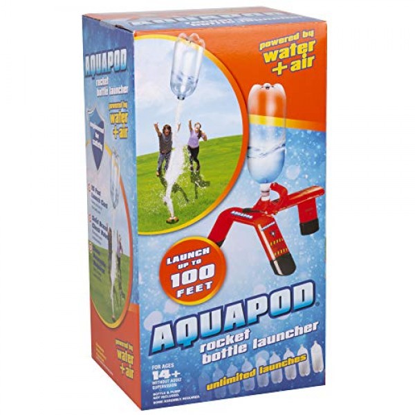 AquaPod Water Bottle Rocket Launcher Science Kit- STEM Toy Launche...
