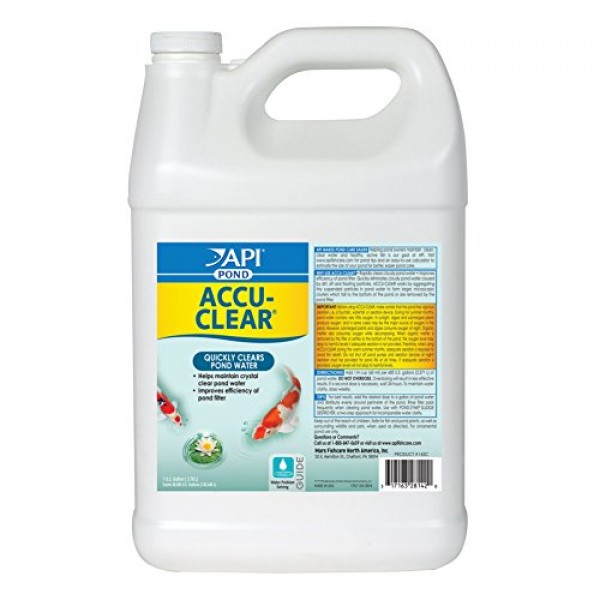 API POND ACCU-CLEAR Water clarifier For Pond 1-Gallon Bottle