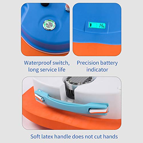 AQUAROBO Diving Ventilator, Portable Rechargeable Scuba Diving Tan...