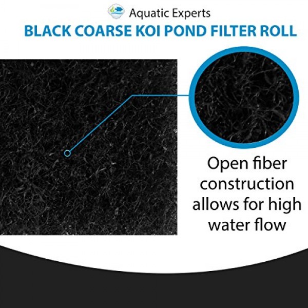 Aquatic Experts Classic Koi Pond Filter Pad COARSE - 12 Inches by ...
