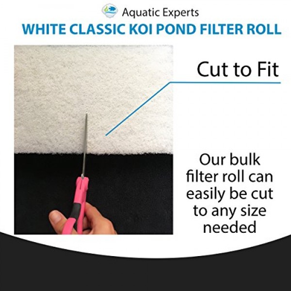 Aquatic Experts Classic Koi Pond Filter Pad FINE - 12 Inches by 72...