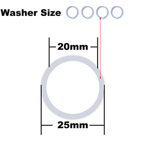 AR-PRO 2-Set 10 x 60T Carbide Tip Brush Blades – for Cutter, Tri...