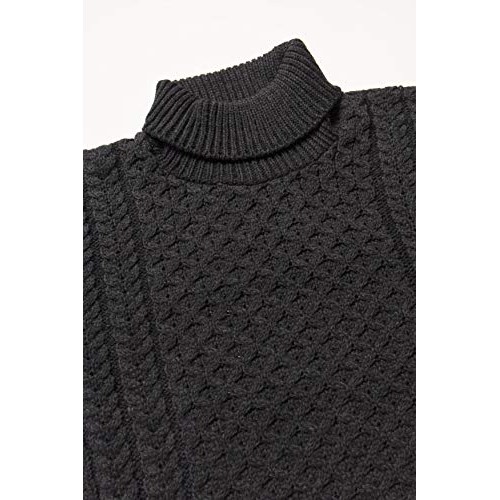 Aran Crafts Unisex Irish Fisherman Soft Knit Roll Neck Sweater R1...