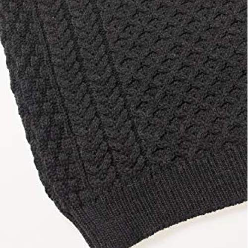 Aran Crafts Unisex Irish Fisherman Soft Knit Roll Neck Sweater R1...