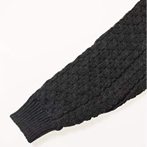 Aran Crafts Unisex Irish Fisherman Soft Knit Roll Neck Sweater R1...