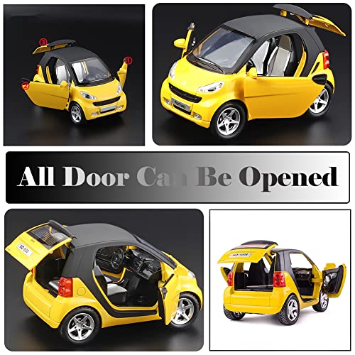 1:32 Scale for Smart Fortwo Diecast Model Car Pullback Vehicle Toy...