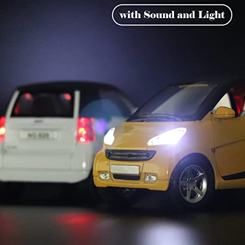 1:32 Scale for Smart Fortwo Diecast Model Car Pullback Vehicle Toy...