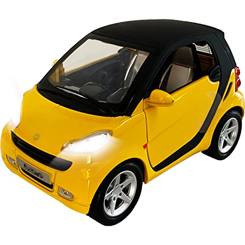 1:32 Scale for Smart Fortwo Diecast Model Car Pullback Vehicle Toy...