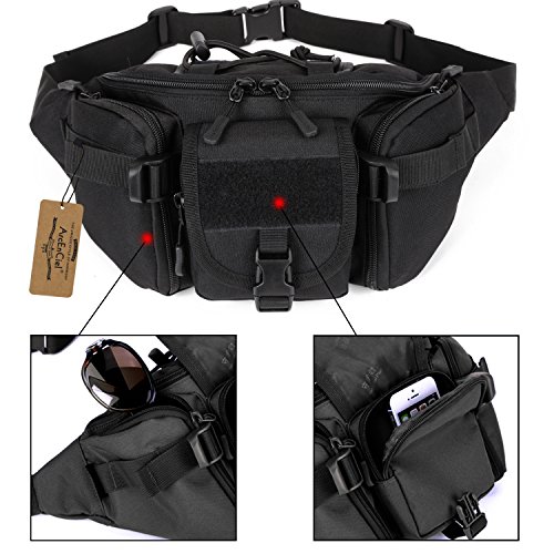 ArcEnCiel Tactical Fanny Pack for Men Waist Bag Military Hip Belt ...