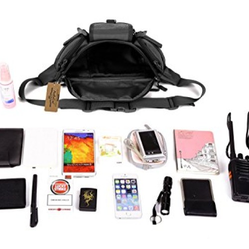 ArcEnCiel Tactical Fanny Pack for Men Waist Bag Military Hip Belt ...