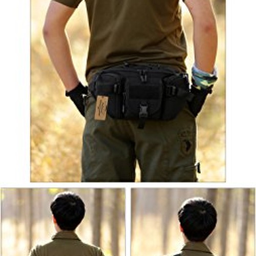 ArcEnCiel Tactical Fanny Pack for Men Waist Bag Military Hip Belt ...
