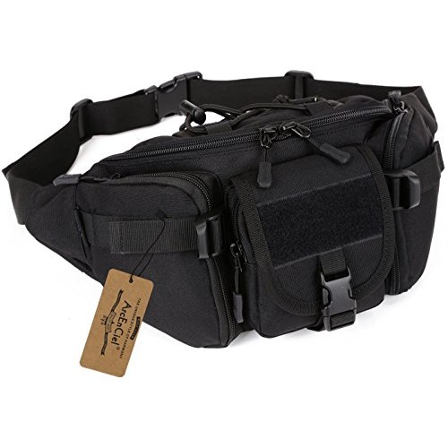 ArcEnCiel Tactical Fanny Pack for Men Waist Bag Military Hip Belt ...