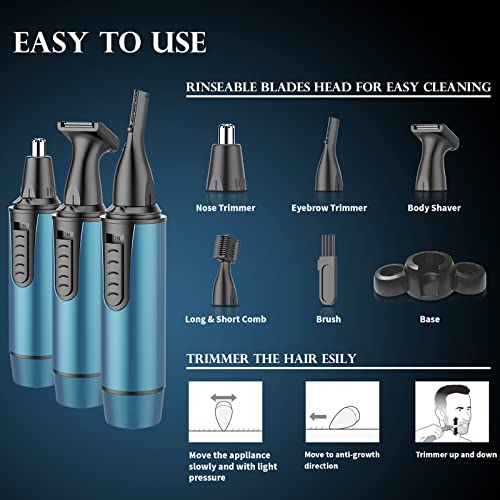 AREYZIN Ear and Nose Hair Trimmer for Men and Women Professional U...