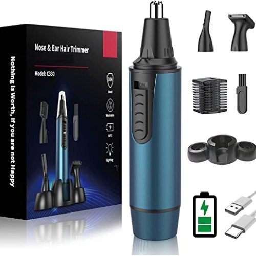 AREYZIN Ear and Nose Hair Trimmer for Men and Women Professional U...
