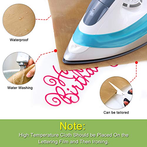 ARHIKY Heat Transfer Vinyl for T-Shirts 12x10 37 Sheets-Iron On V...