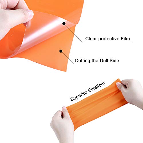 ARHIKY Heat Transfer Vinyl for T-Shirts 12x10 37 Sheets-Iron On V...