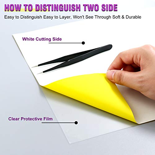 HTV Heat Transfer Vinyl Bundle : 42 Pack 12 x 10 Sheets Iron on ...
