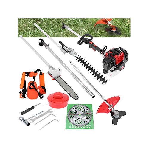 5 in 1 52cc Trimming Tools,Petrol Hedge Trimmer Cordless Gas Pole ...