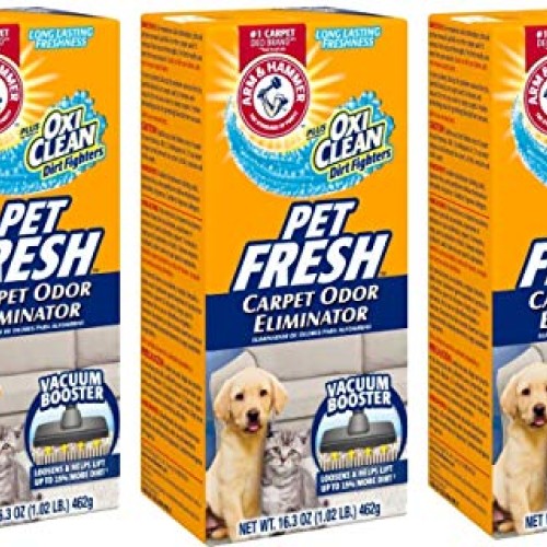 Arm and Hammer Pet Fresh Carpet Odor Eliminator Plus Oxi Clean Dir...