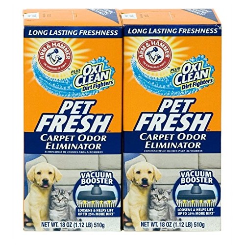 Arm & Hammer Pet Fresh Carpet Odor Eliminator Plus Oxi Clean Dirt ...