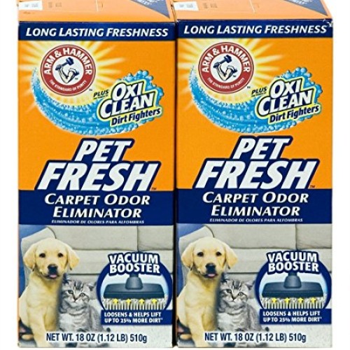 Arm & Hammer Pet Fresh Carpet Odor Eliminator Plus Oxi Clean Dirt ...