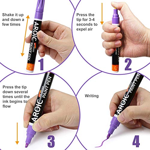 Paint Pens for Rock Painting - Write On Anything! Paint pens for R...