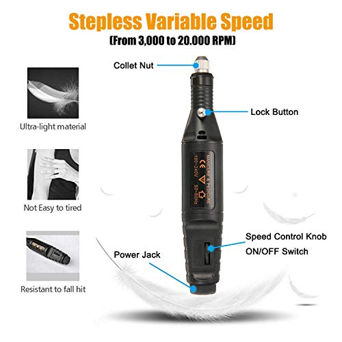 Electric Micro Engraver Pen Mini DIY Vibro Engraving Tool Kit for ...