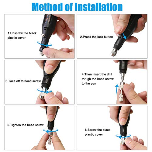 Electric Micro Engraver Pen Mini DIY Vibro Engraving Tool Kit for ...