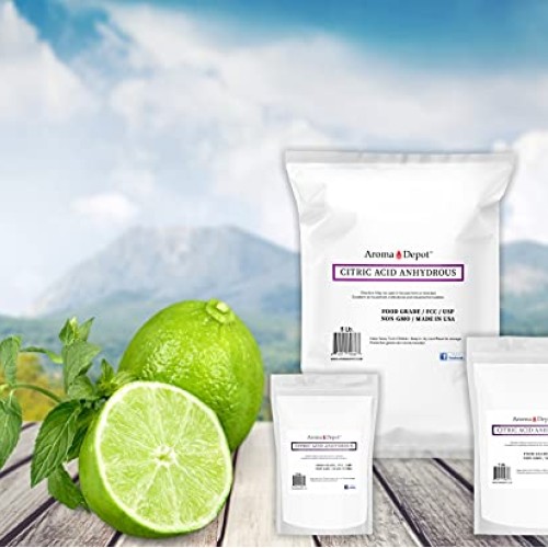 Citric Acid Powder 2 lb. - I Fine Granules I 100% Natural I Food G...