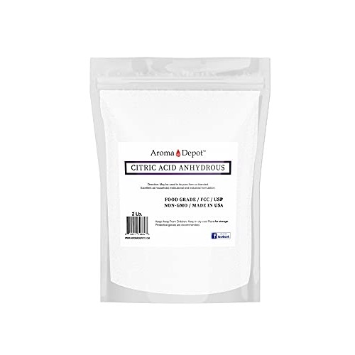 Citric Acid Powder 2 lb. - I Fine Granules I 100% Natural I Food G...